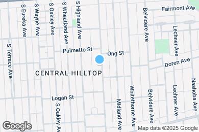 Map image of the property - 219 Clarendon Ave