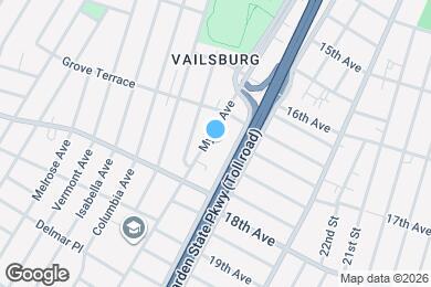 Map image of the property - 374 Myrtle Ave