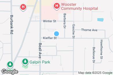 Map image of the property - 610 Kieffer St