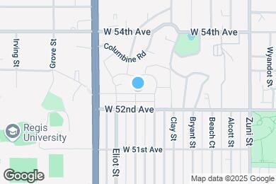 Map image of the property - 2851 W 52nd Ave