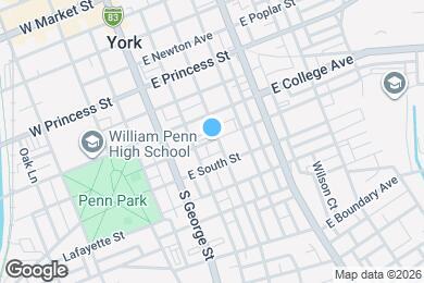 Map image of the property - 334 S Duke St