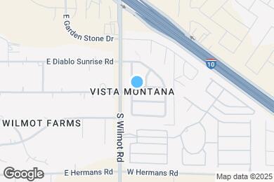 Map image of the property - 6352 E Butte Stone Dr