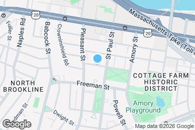 Map image of the property - 71 Thatcher St