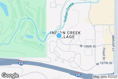 Map image of the property - The Lodge of Overland Park
