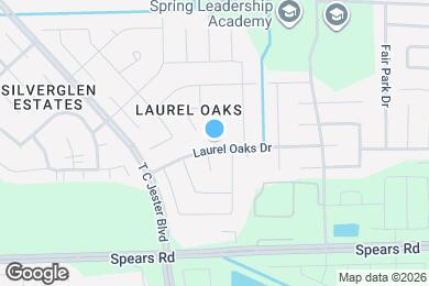 Map image of the property - 2122 Laurel Oaks Dr
