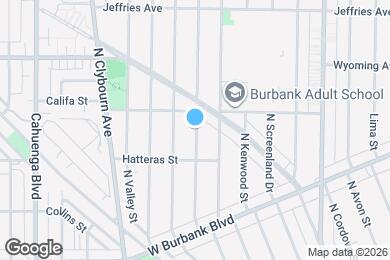 Map image of the property - 1529 N Pass Ave