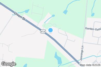 Map image of the property - Oak Knoll Apartments