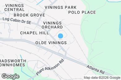 Map image of the property - 2745 Vinings Oak Dr SE