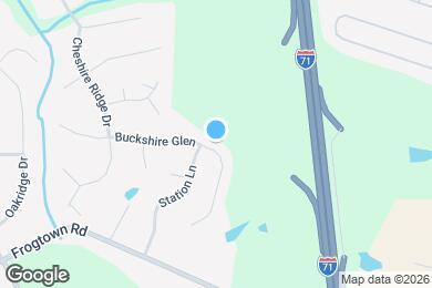 Map image of the property - 628 Buckshire Glen