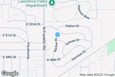 Map image of the property - 4905 Barlow Dr