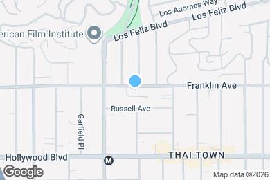 Map image of the property - 5408 1/2 Franklin Ave
