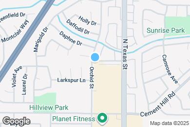 Map image of the property - 2760 Orchid St