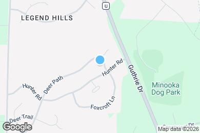 Map image of the property - 1805 Deer Path