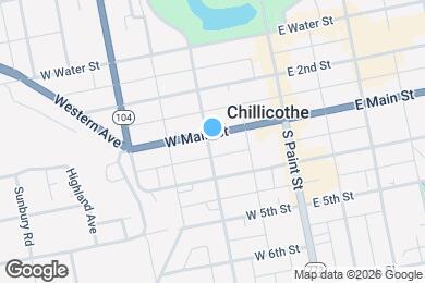 Map image of the property - 98 W Main St