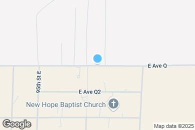 Map image of the property - 9751 E Ave Q
