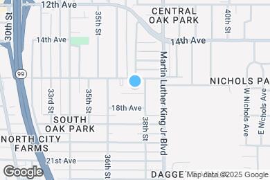 Map image of the property - 3725 17th Ave