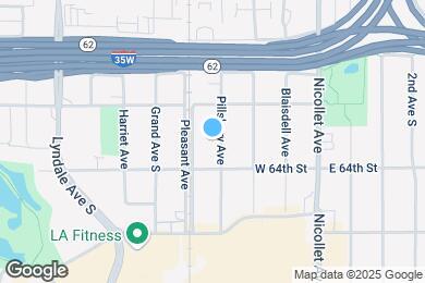 Map image of the property - 6324 Pillsbury Ave S