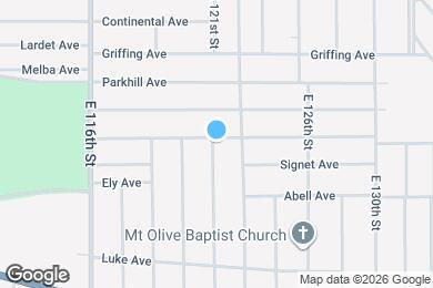 Map image of the property - 12102 Imperial Ave