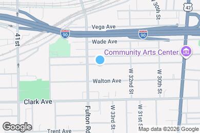 Map image of the property - 418 Saragassa Ave