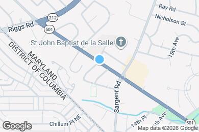 Map image of the property - 1301 Chillum Rd