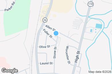 Map image of the property - 121 Stone St