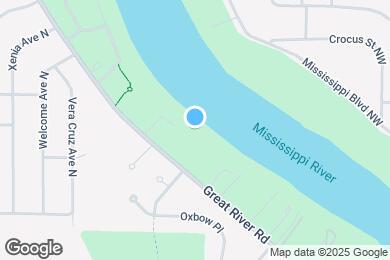 Map image of the property - 11208 Mississippi Dr N