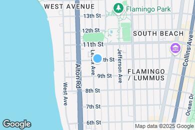 Map image of the property - 947 Lenox Ave