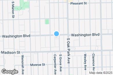 Map image of the property - 401 S Grove Ave