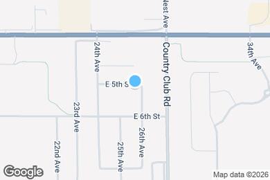 Map image of the property - 318 26th Ave