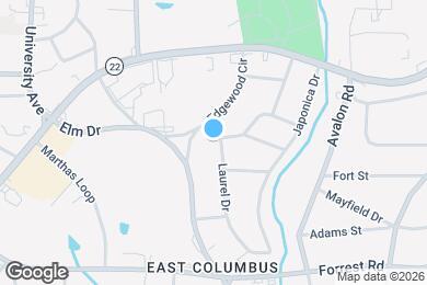 Map image of the property - 2427 Laurel Dr