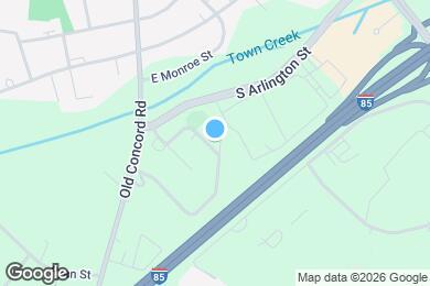 Map image of the property - 505 Harrel St