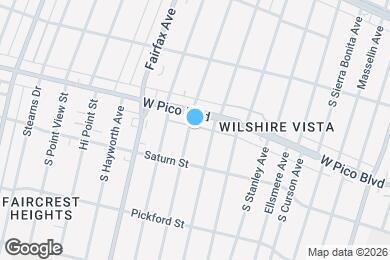 Map image of the property - 1416 S Ogden Dr