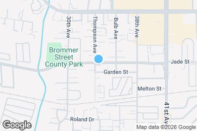 Map image of the property - 1332 Thompson Ave