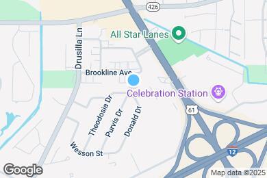 Map image of the property - 2491 Donald Dr