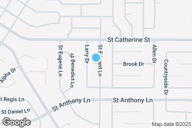 Map image of the property - 425 St Edward Ln