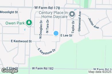 Map image of the property - 2708 E Lee St