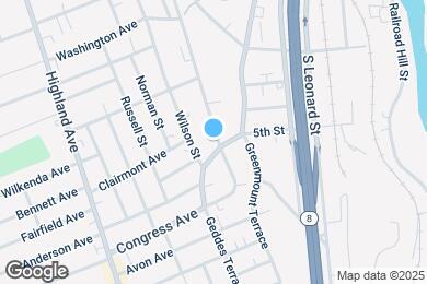 Map image of the property - 404 Congress Ave