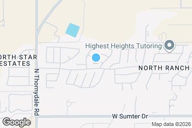 Map image of the property - 9908 N Woodstone Trail