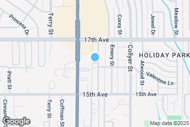 Map image of the property - 1601 Kimbark St