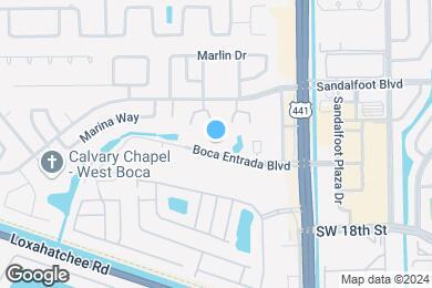 Map image of the property - The Seven At West Boca