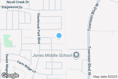 Map image of the property - 9106 Aurora Park Ln