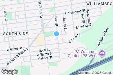 Map image of the property - 102 W Milton St