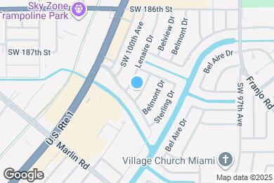 Map image of the property - 18900 Belview Dr