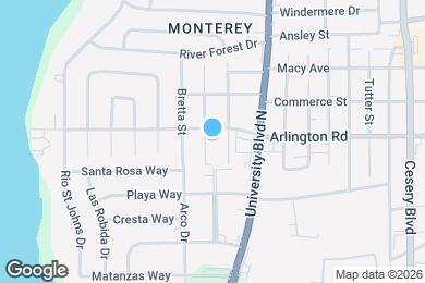 Map image of the property - 1241 Clock St