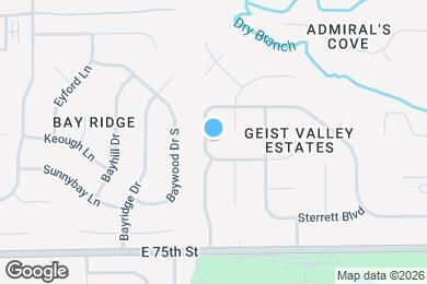 Map image of the property - 7665 Geist Estates Dr