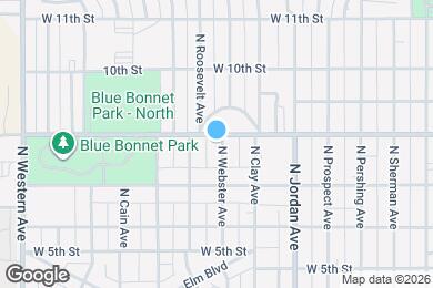 Map image of the property - 730 N Webster Ave