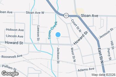 Map image of the property - 414 Henderson St