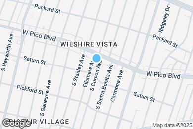 Map image of the property - 1419 S Curson Ave