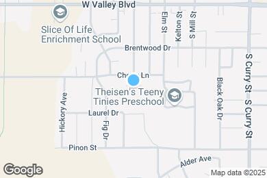 Map image of the property - Sierra Vista Apartments