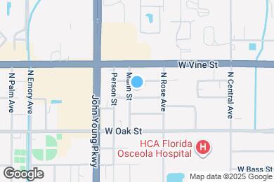 Map image of the property - 911 W Orange St